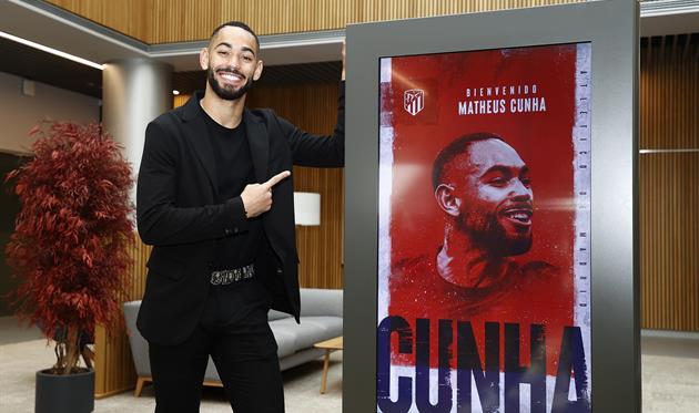 Матеус Кунья, фото ФК Атлетико