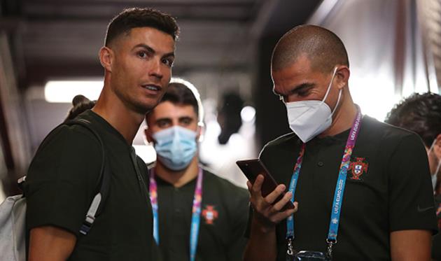 Криштиану Роналду и Пепе, Getty Images