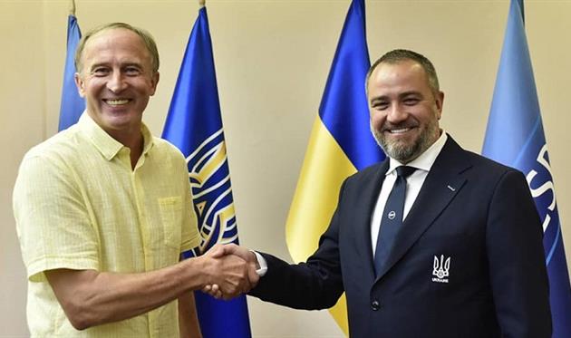 Александр Петраков и Андрей Павелко, УАФ