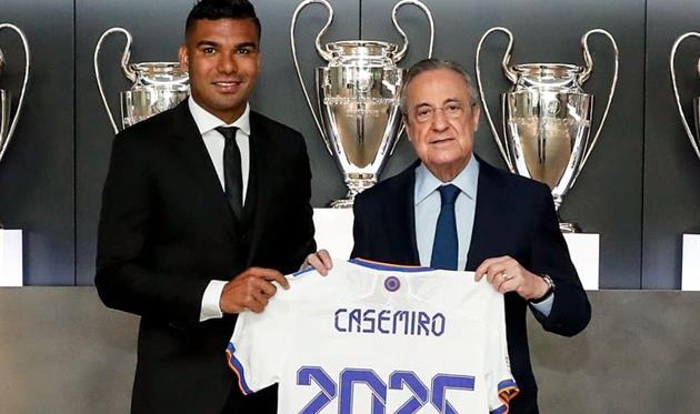 Каземиро и Флорентино Перес, Реал Мадрид