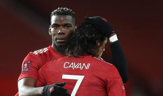 Погба и Кавани, Getty Images