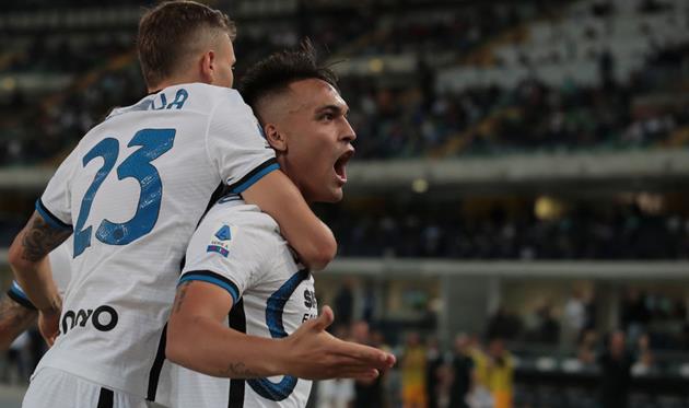 Радость игроков Интера, getty images