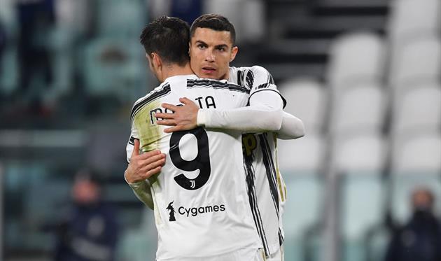 Роналду и Мората. Фото Getty Images