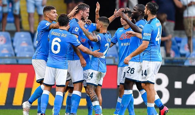 игроки наполи, getty images