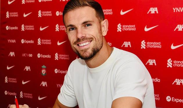 Джордан Хендерсон. Фото ФК Ливерпуль