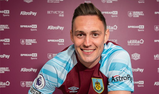 Коннор Робертс, фото ФК Бернли