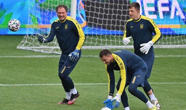 Андрей Пятов, Георгий Бущан и Анатолий Трубин, Getty Images