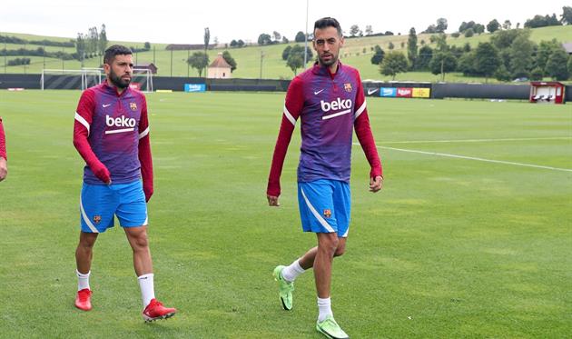 Хорди Альба и Серхио Бускетс, ФК Барселона