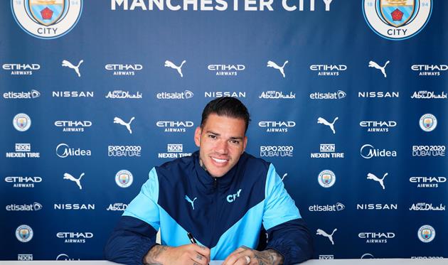 Эдерсон. Фото Манчестер Сити.