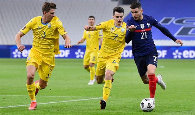 Франция - Украина 1:1, Getty Images