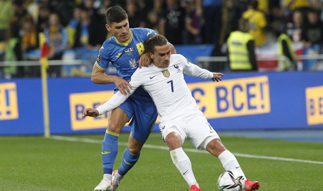 Україна — Франція (04.09.2021), Getty Images