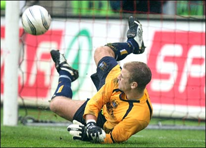 Джо Харт спас Ман Сити, фото bbc.co.uk