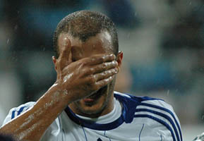 Бадру досталось, фото Ильи Хохлова, специально для Football.ua