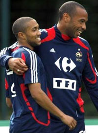 Клиши и Анри, фото Reuters 