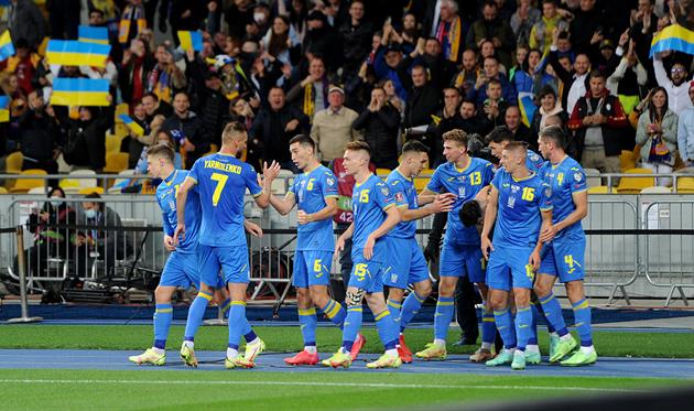 Сборная Украины, фото: Павел Гарковенко