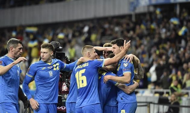 Игроки сборной Украины, фото УАФ