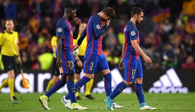 Самуэль Умтити (слева) и Жерар Пике (по центру), Getty Images