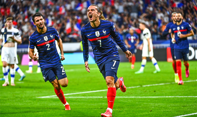 Антуан Гризманн, fff.fr