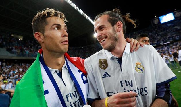 Гарет Бэйл и Криштиану Роналду. Фото Getty Images 