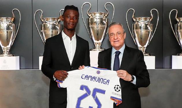 Камавинга и Перес, Реал