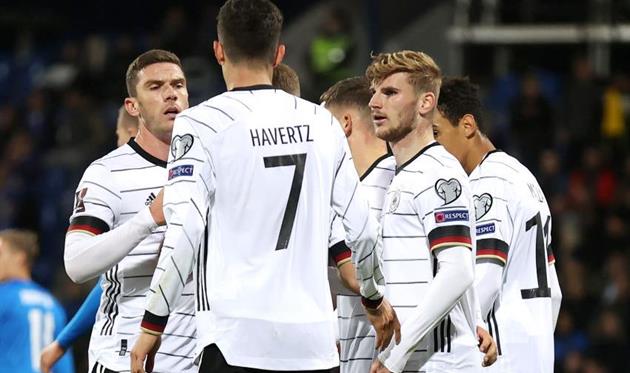 Радость игроков сборной Германии, getty images