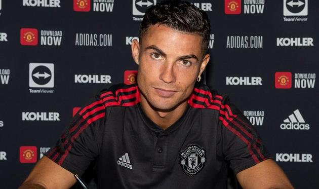 Криштиану Роналду. Фото Манчестер Юнайтед