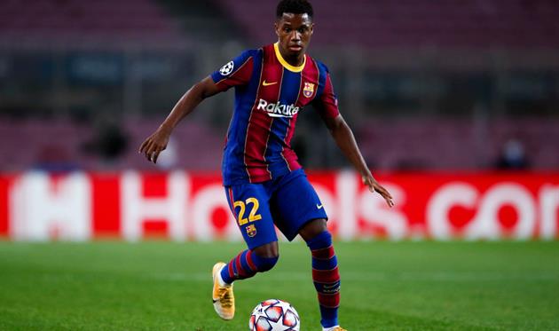 Ансу Фати. Фото Getty Images