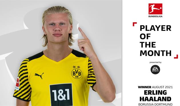 Эрлинг Холанд, bundesliga.com