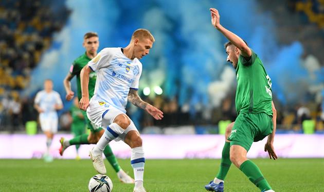 Виталий Буяльский (слева), ФК Динамо Киев