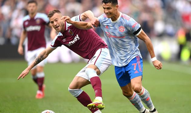 Андрей Ярмоленко и Криштиану Роналду, Getty Images