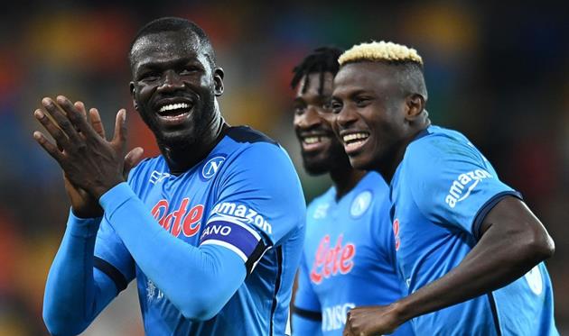 Игроки Наполи, Getty images