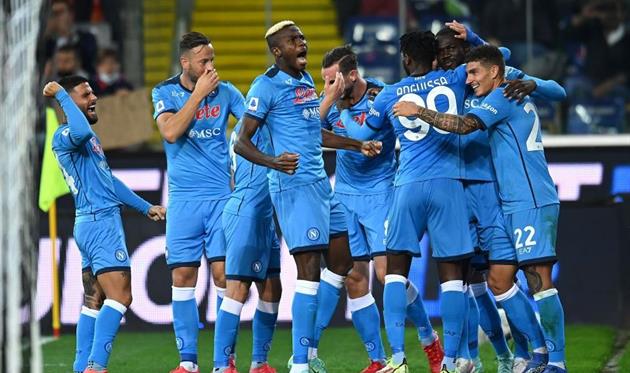 Игроки Наполи, Getty images