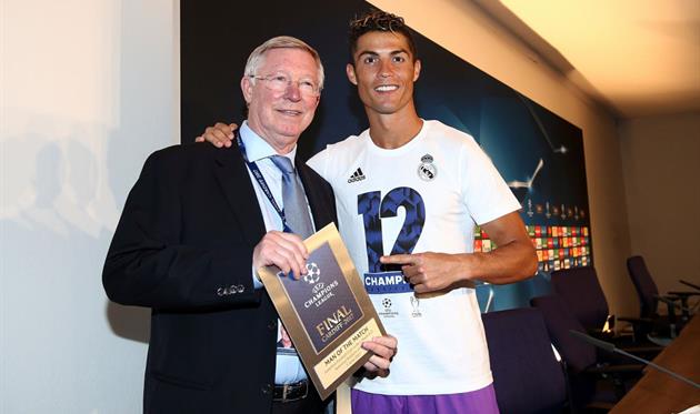 Фергюсон и Роналду, Getty Images