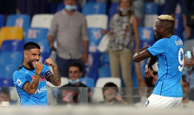 Инсинье и Осимхен, Getty Images