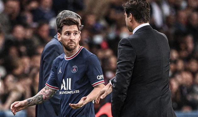 Лионель Месси и Маурисио Почеттино, ПСЖ