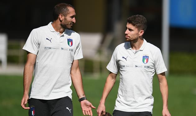 Джоржо Кьеллини и Жоржиньо, Getty images