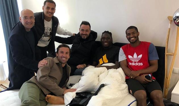 Представители Шахтера посетили Лассину Траоре, фото ФК Шахтер Донецк