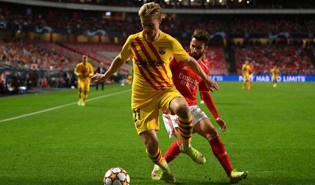 Френки де Йонг (на переднем плане), Getty Images