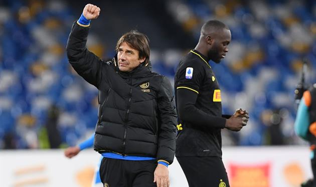 Антонио Конте и Ромелу Лукаку, Getty Images