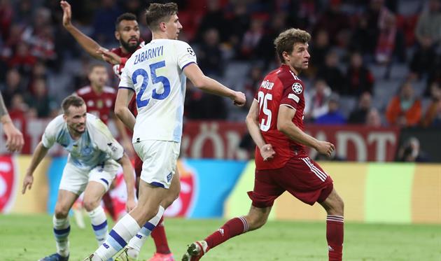 Динамо - Бавария, фото Динамо