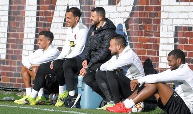 Игроки Шахтера, фото: ФК Шахтер Донецк