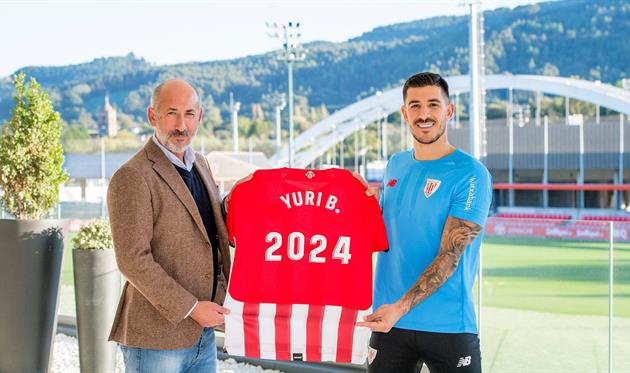 Юри Берчиче (справа), ФК Атлетик