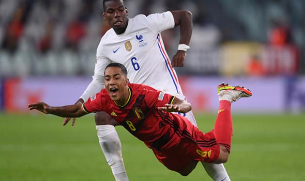 Поль Погба на заднем плане, Getty Images