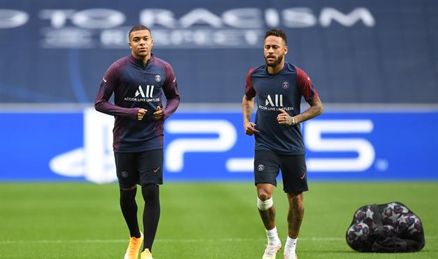Килиан Мбаппе и Неймар, Getty images