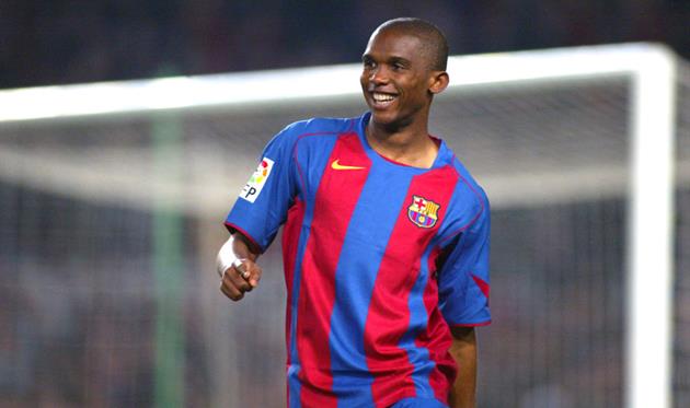 Самюэль Это'О в составе Барселоны, Getty Images