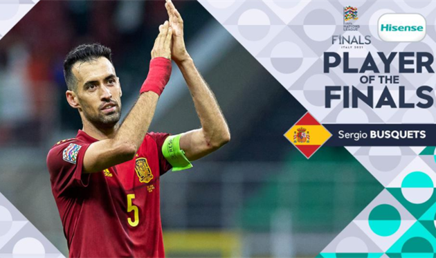 Серхио Бускетс, фото УЕФА