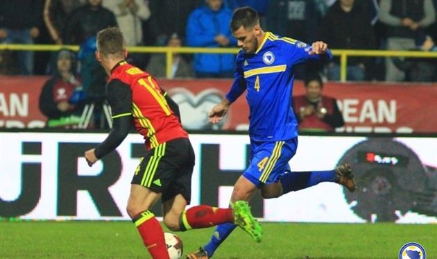 Дарио Думич (справа), nfsbih.ba