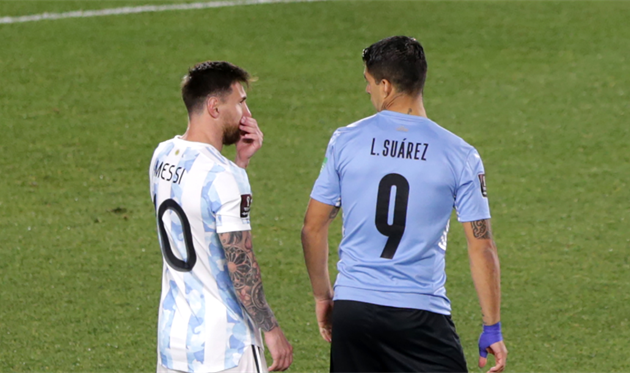 Лионель Месси и Луис Суарес, Getty Images
