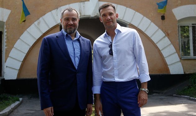 АНДРЕЙ ПАВЕЛКО И АНДРЕЙ ШЕВЧЕНКО, FACEBOOK.COM/ANDRIY.PAVELKO