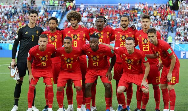 Игроки сборной Бельгии, getty images